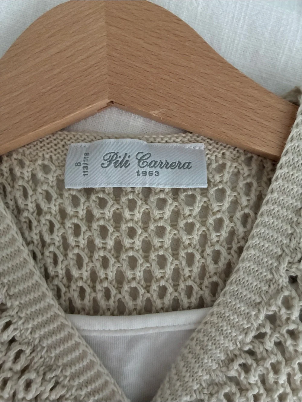 NWOT Pili Carrera Kids Girls Crochet Dress Sundress Size 6 Years